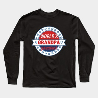 World's Greatest Grandpa Long Sleeve T-Shirt